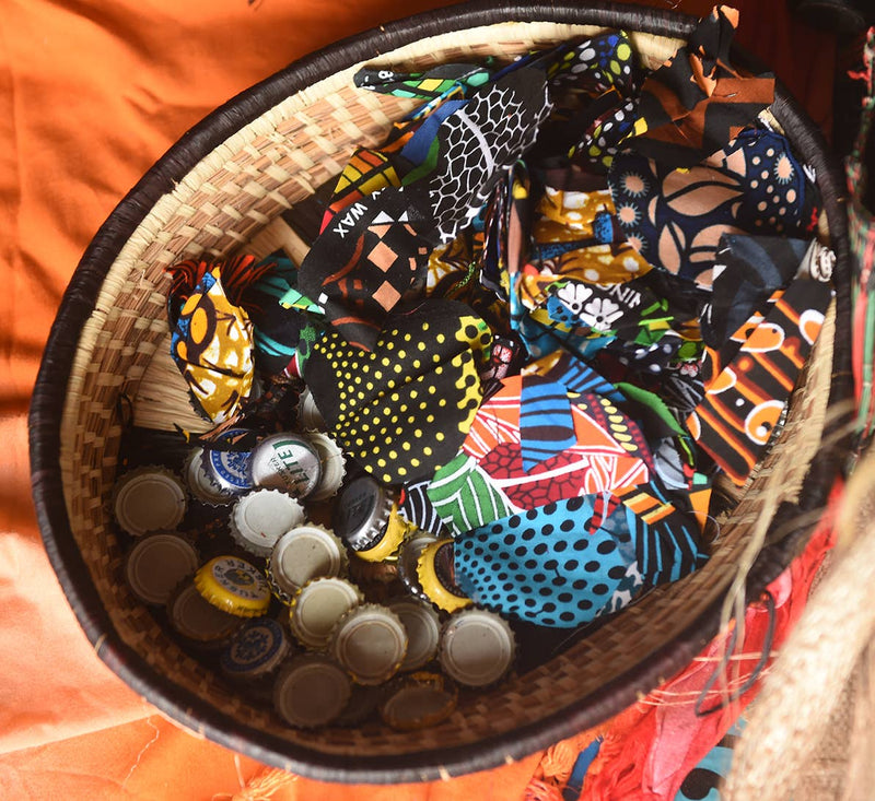 Bottle Cap Trivet two sizes from UGANDA