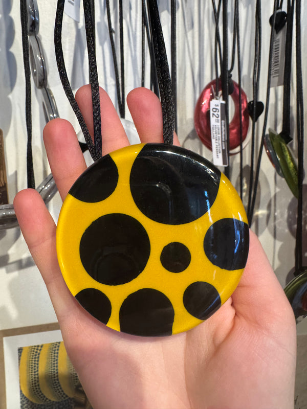 POLYRESIN  DOT PENDANT INSPIRED BY YAYOI KUSAMA THAILAND