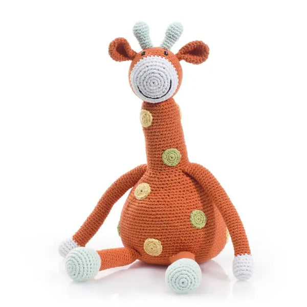 Large  Cotton Crocheted Giraffe
