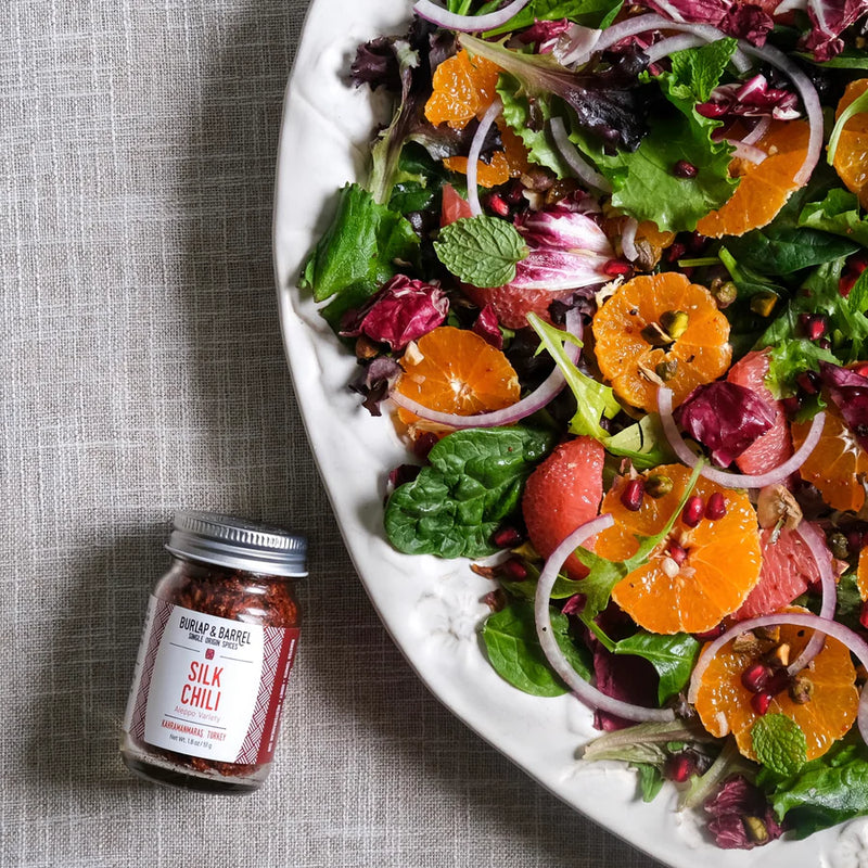 BURLAP & BARREL SILK CHILI (ALEPPO VARIETY) FROM TURKEY