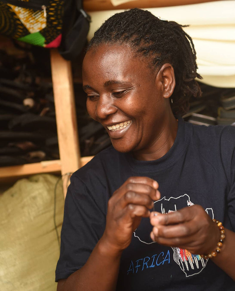 Bottle Cap Trivet two sizes from UGANDA