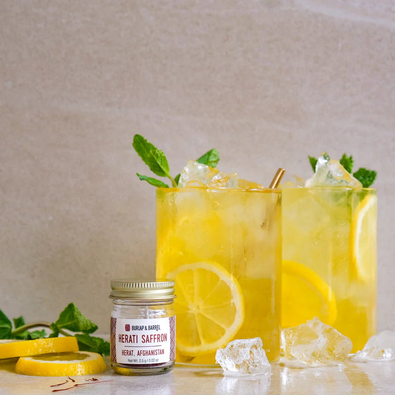 BURLAP & BARREL HERATI SAFFRON FROM AFGANISTAN .5g JAR