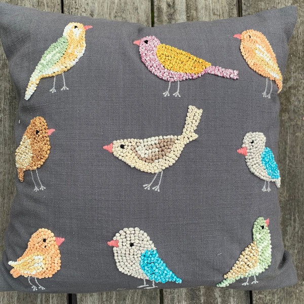 The Knotty Birds Pillow
