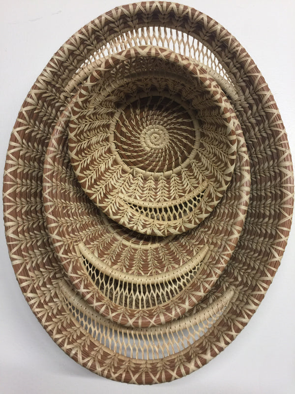 Pine Needle Basket made in Guatemala