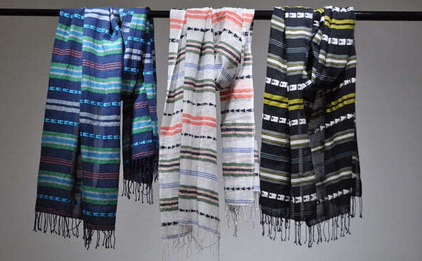 Timket Hand woven cotton Scarf/shawl