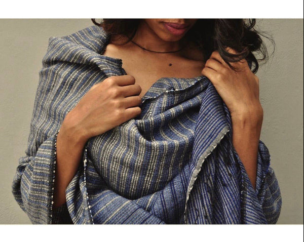 HAND WOVEN LARGE SHAWL/SCARF