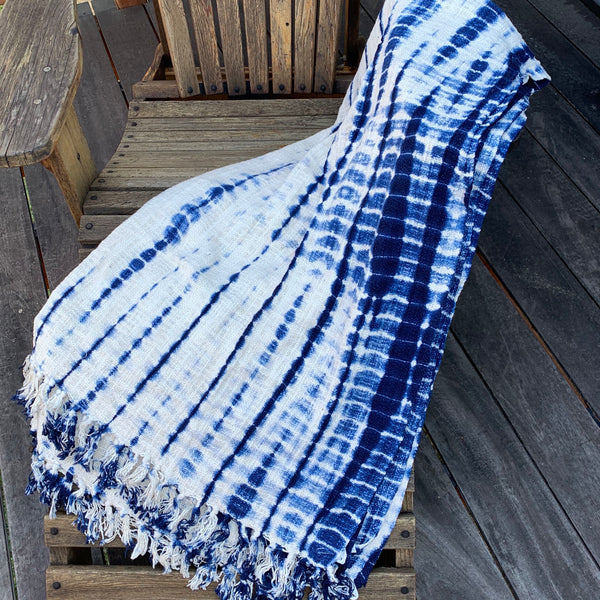 Shibori blanket best sale