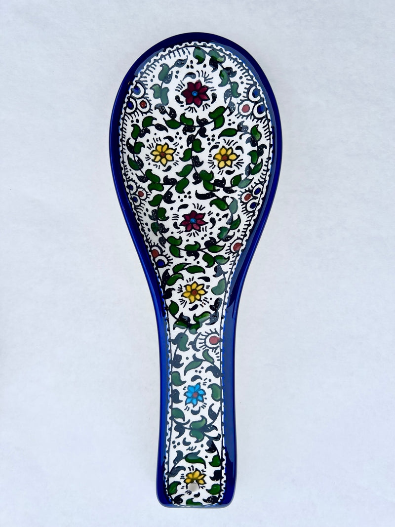 HAND PAINTED SPOON REST